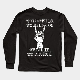 mega is my religion Long Sleeve T-Shirt